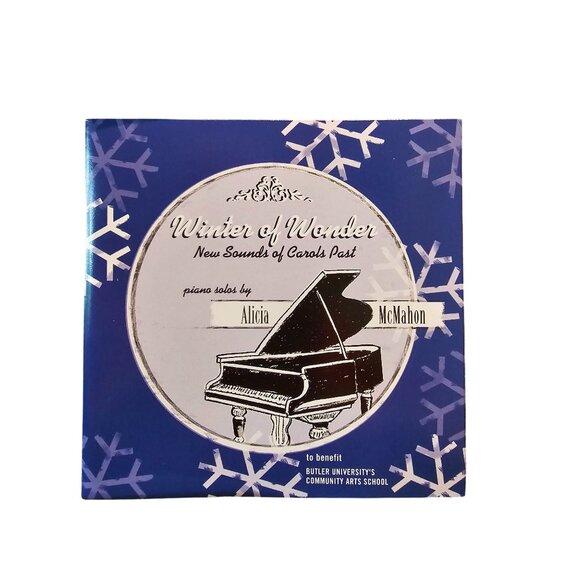Winter Of Wonder CD Piano Solos By Alicia McMahon Sounds Of Carols Past 37609cd - Picture 1 of 2